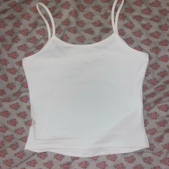 White Women's Tank Top - Picture 2 of 2